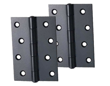 Carlisle Brass 3 Inch or 4 Inch Butt Hinges, Black Finish - HINFPPCB (sold in pairs)